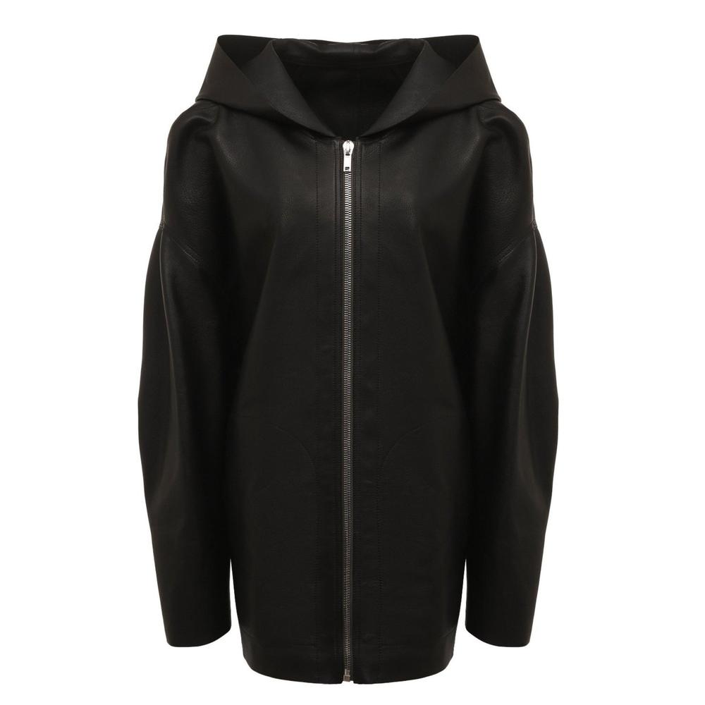 Rick Owens - Black Peter Leather Jacket - IT 42